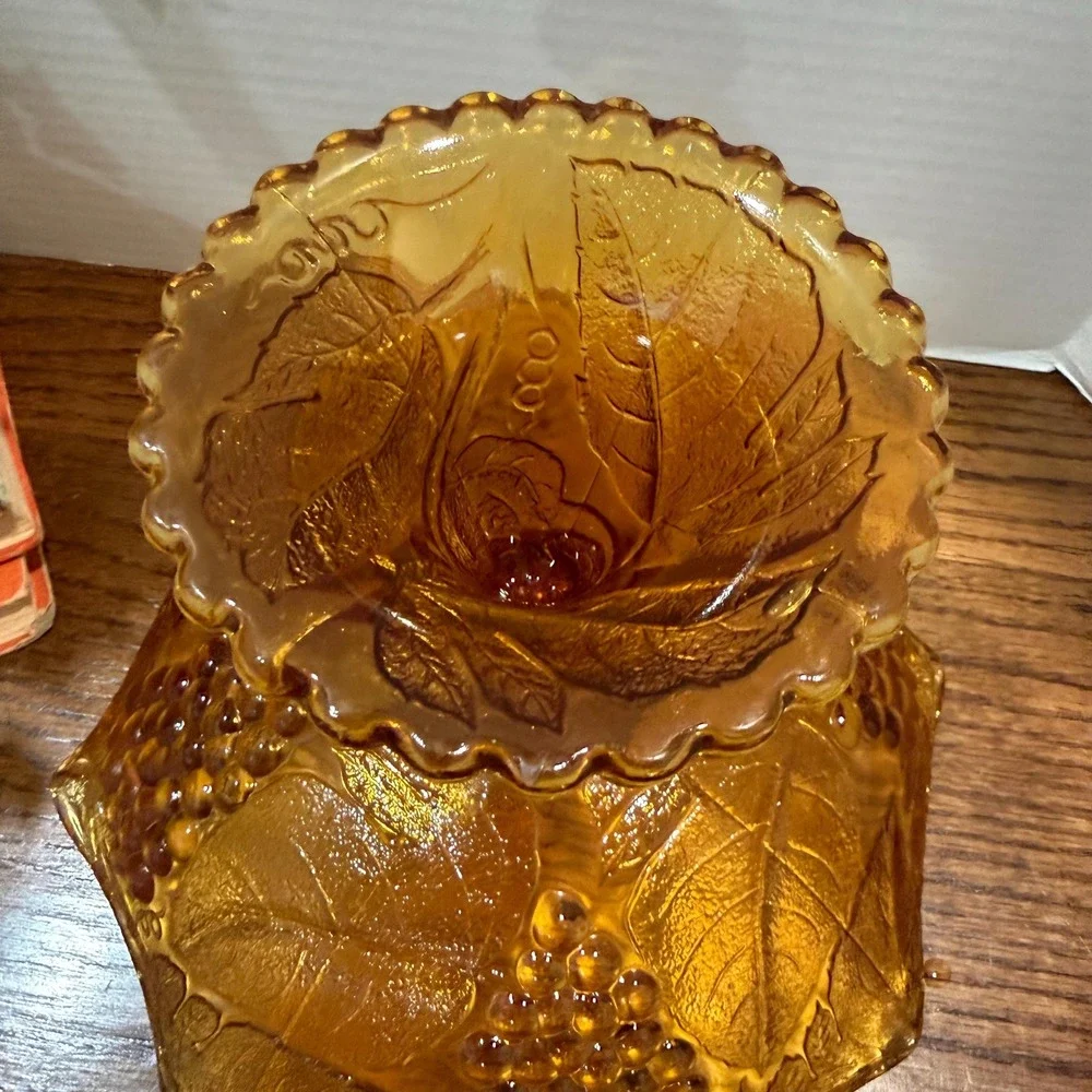 Indiana Glass amber or tall